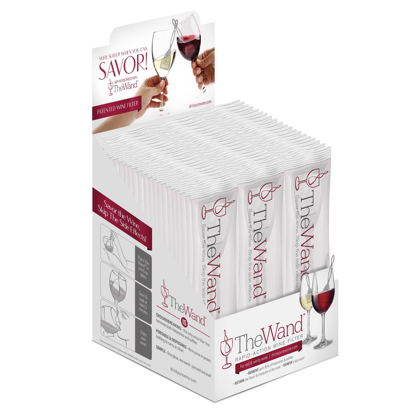 The Wand™ Wine Purifier Singles