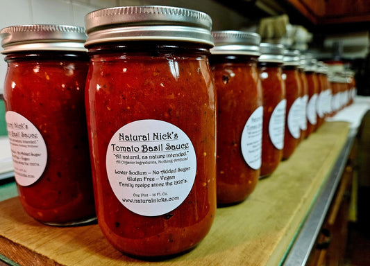 Natural Nick's Tomato Basil Sauce