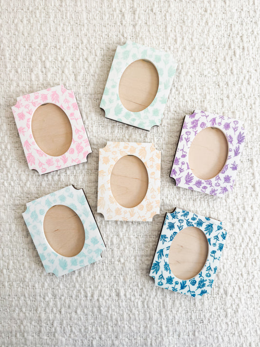 Floral Magnet Frames