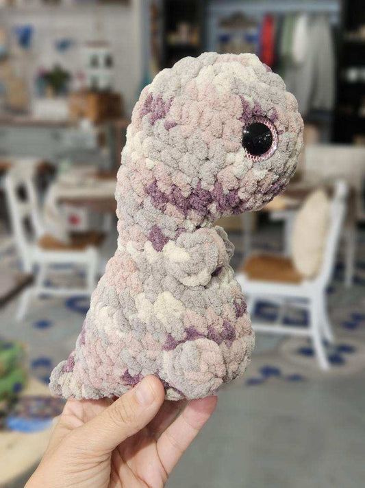 Purple Dino Crochet