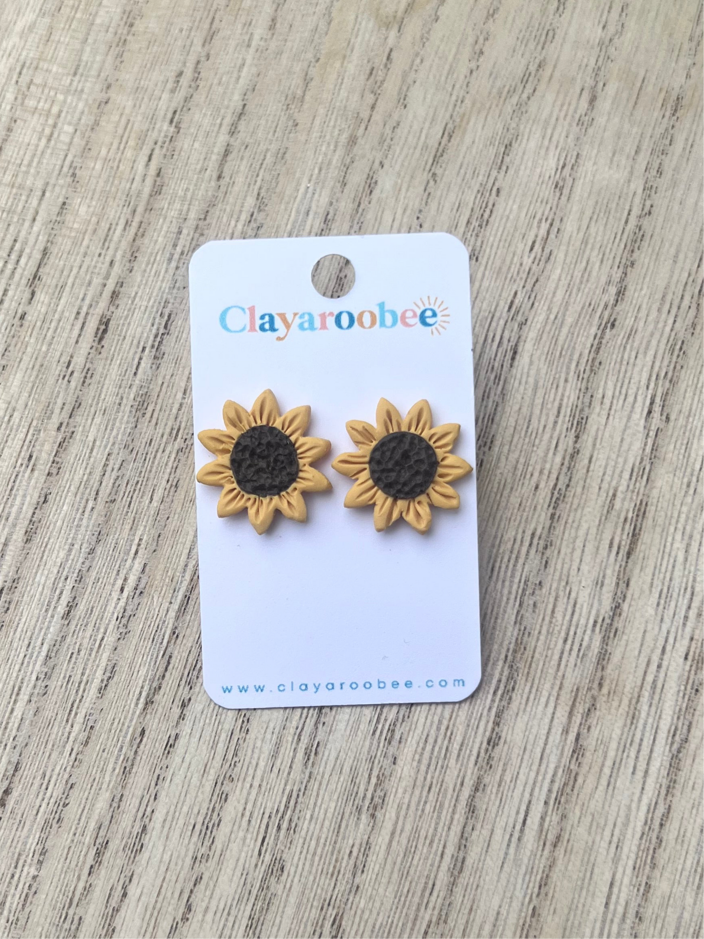 Sunflower Stud Earring