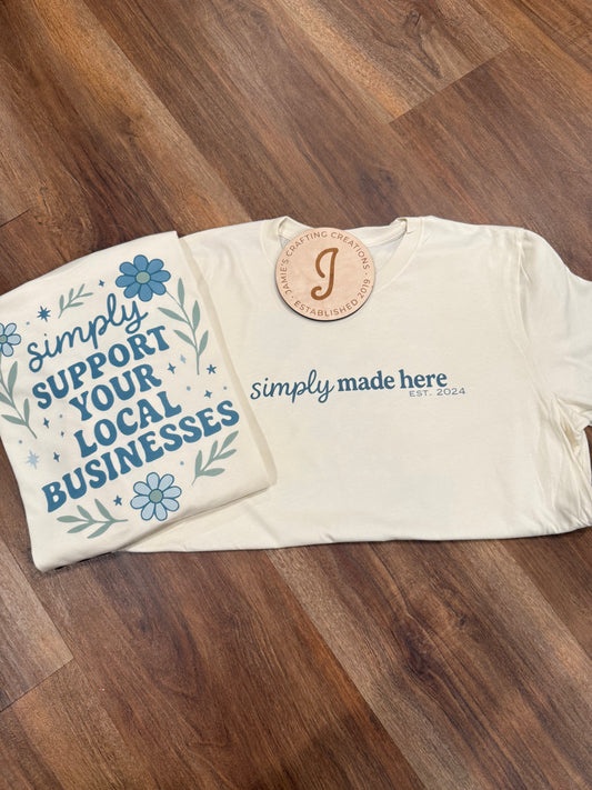 Simply Made Here T-shirt