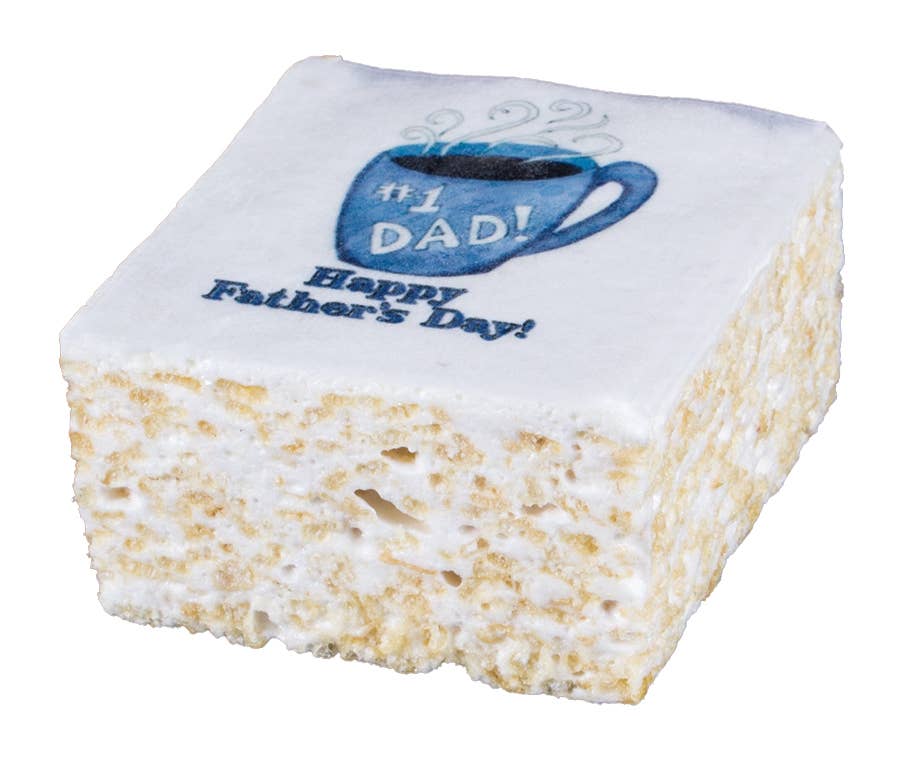 Father's Day Coffee Mug Rice Krispie Treat