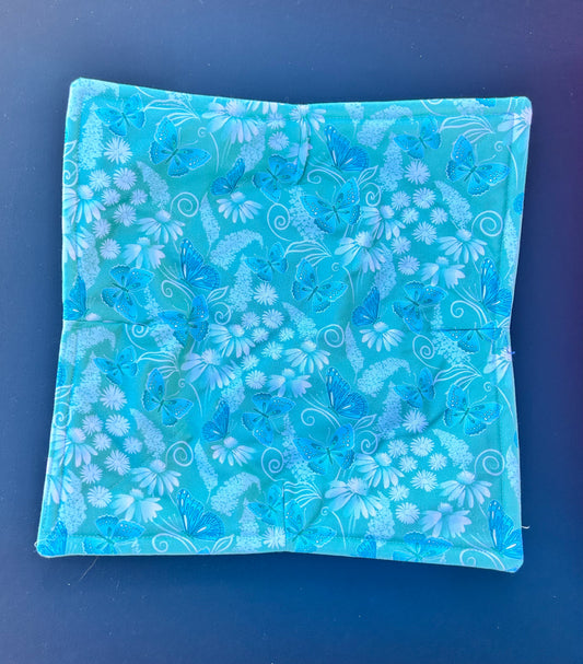 Butterfly Pattern Plate Koozie