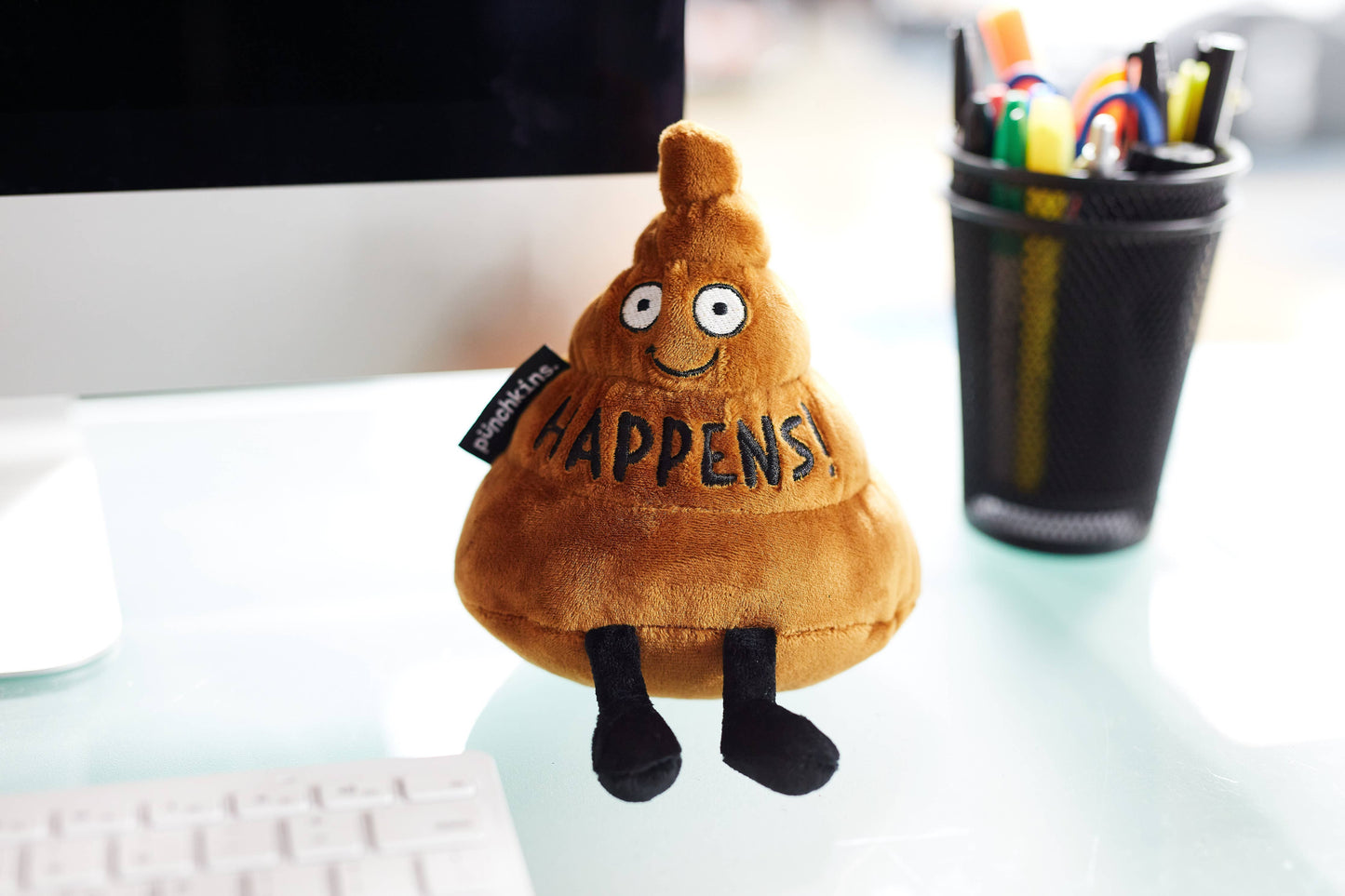 Poop Emoji Plushie, Funny White Elephant Holiday Gift