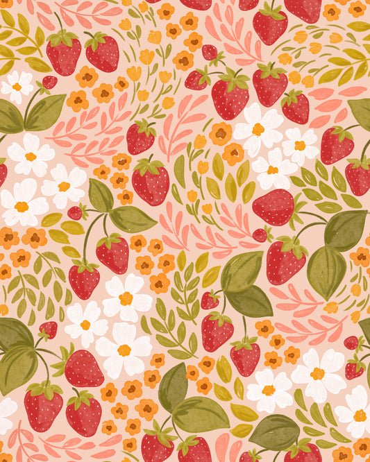 Strawberry Patch Bowl PREORDER LATE JUNE