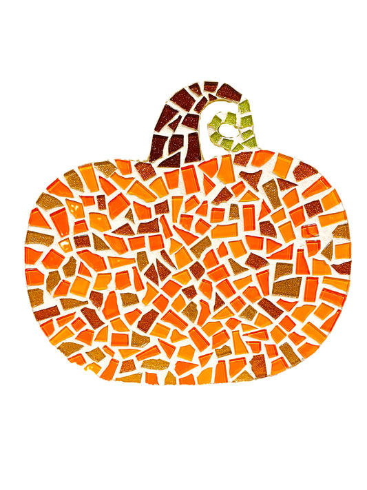 Orange Pumpkin Mosaic