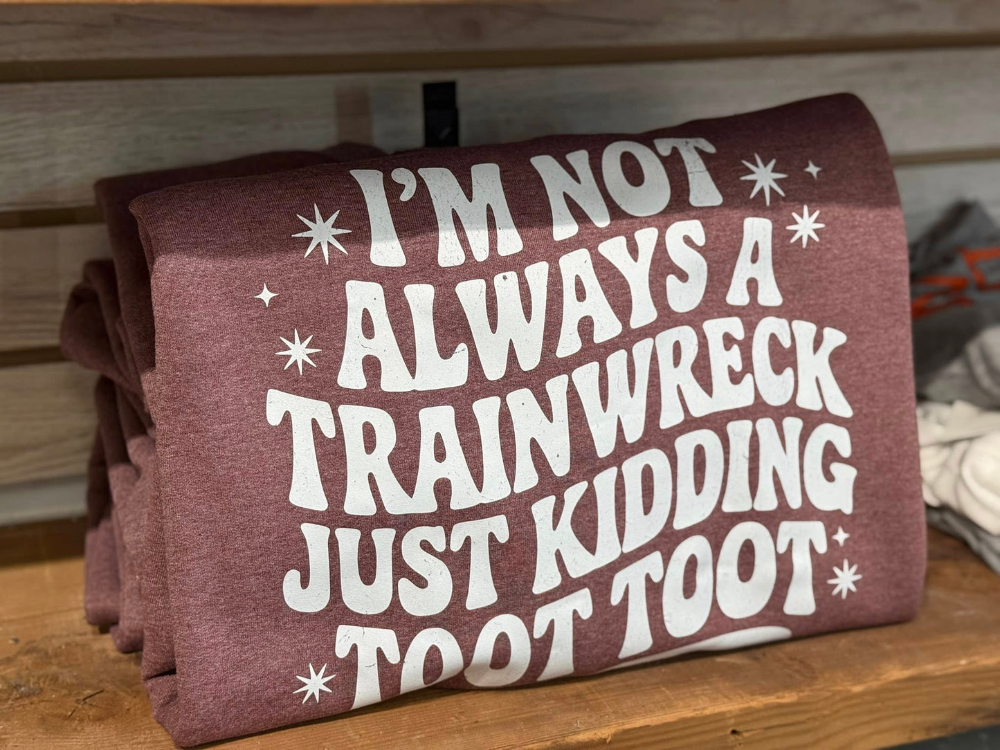Trainwreck Toot-Toot Sweatshirt