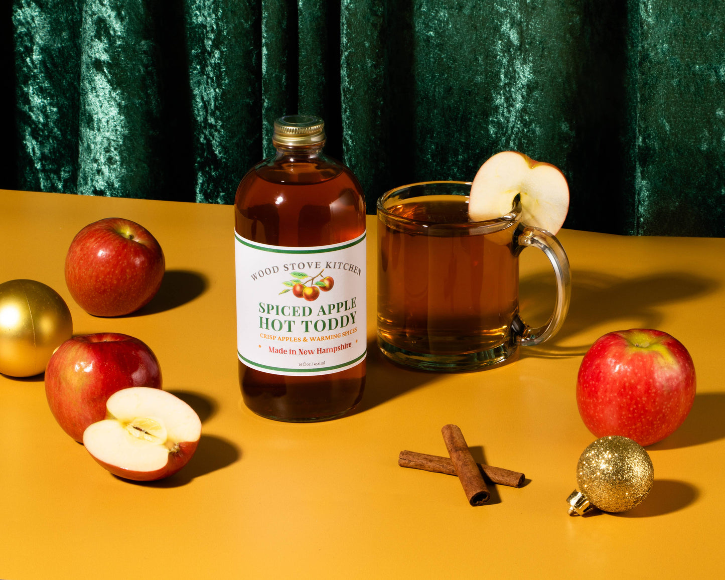 Spiced Apple Hot Toddy, 16 fl oz - Cocktail Mixer and Mockta