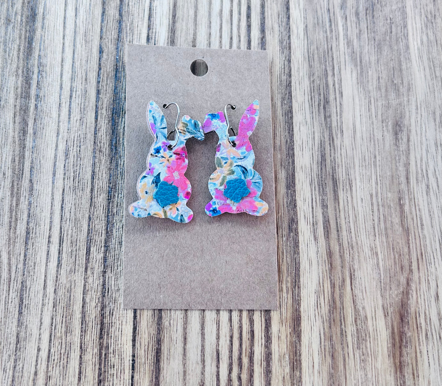 Easter Bunny Dangle Earrings
