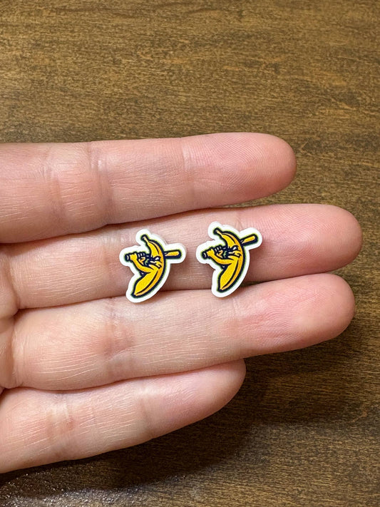 Banana Ball Stud earrings