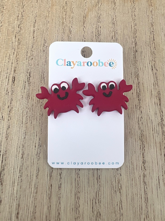 Crab Stud Earrings