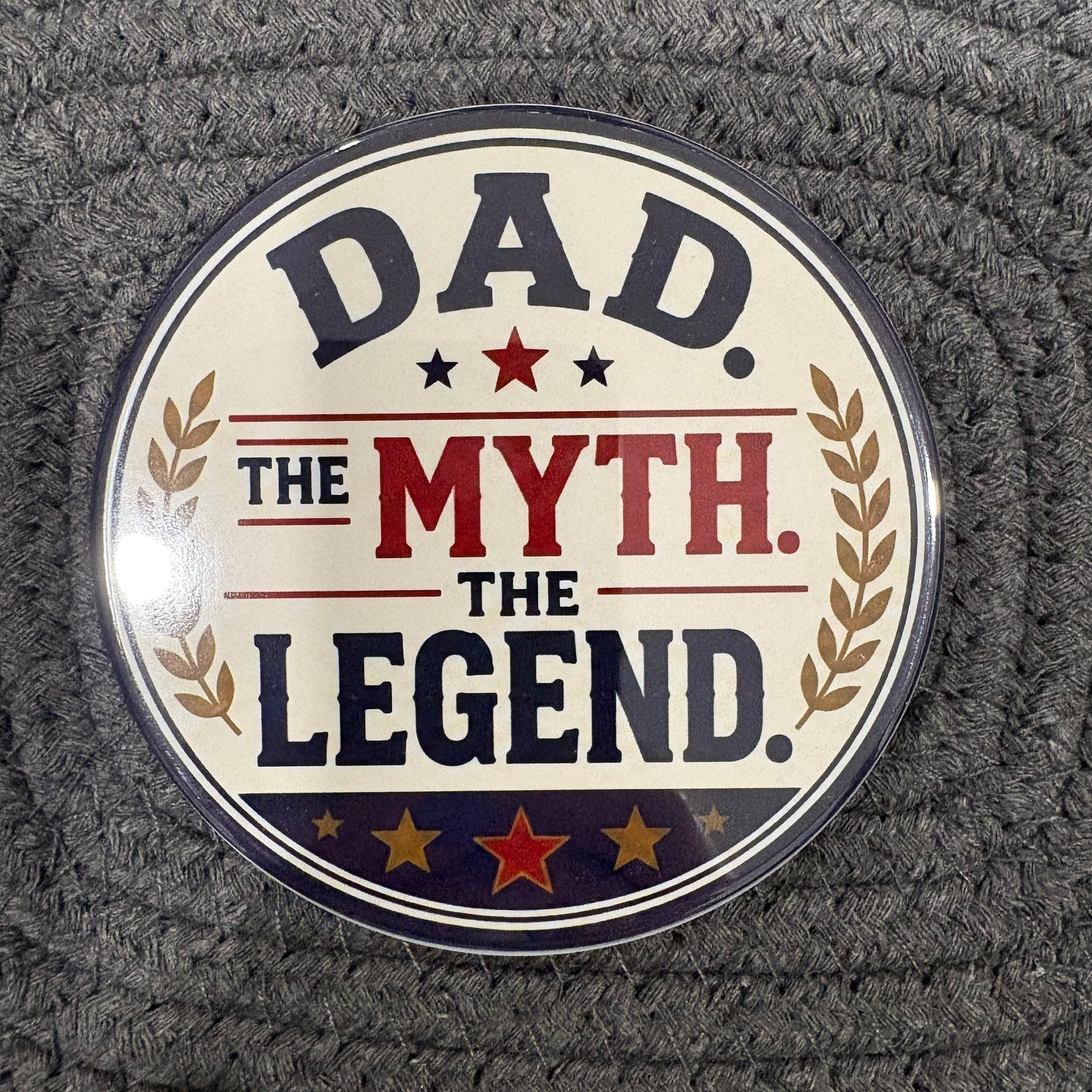 The Myth. The Legend. - 3.5” Coaster