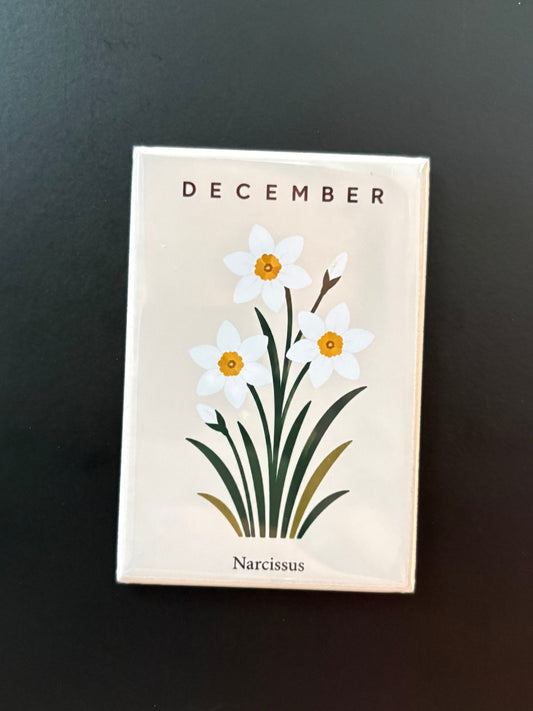 December - 2”x3” Magnet