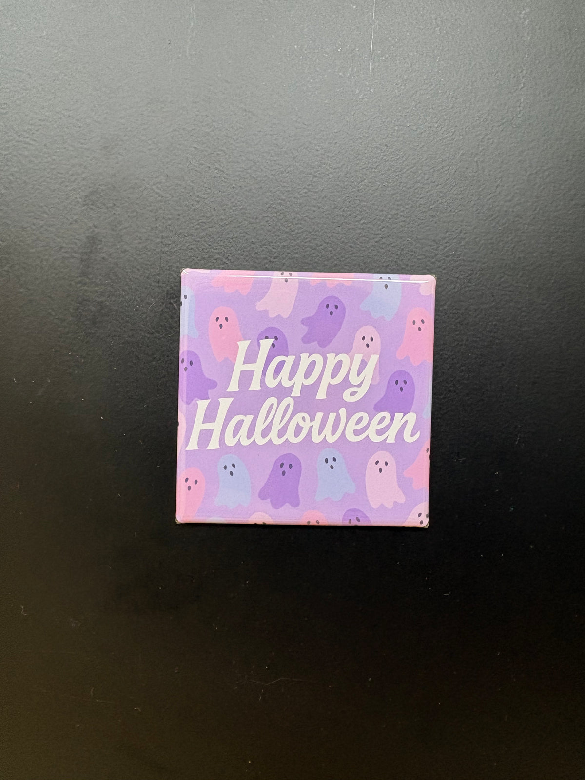 Ghosts Happy Halloween - 2”x2” Magnet