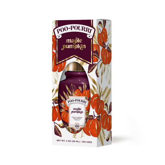 Poo~Pourri Maple Pumpkin 2oz, Limited-Edition Fall