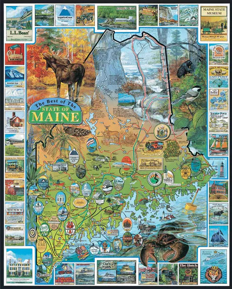 White Mountain Puzzle - 1000 piece