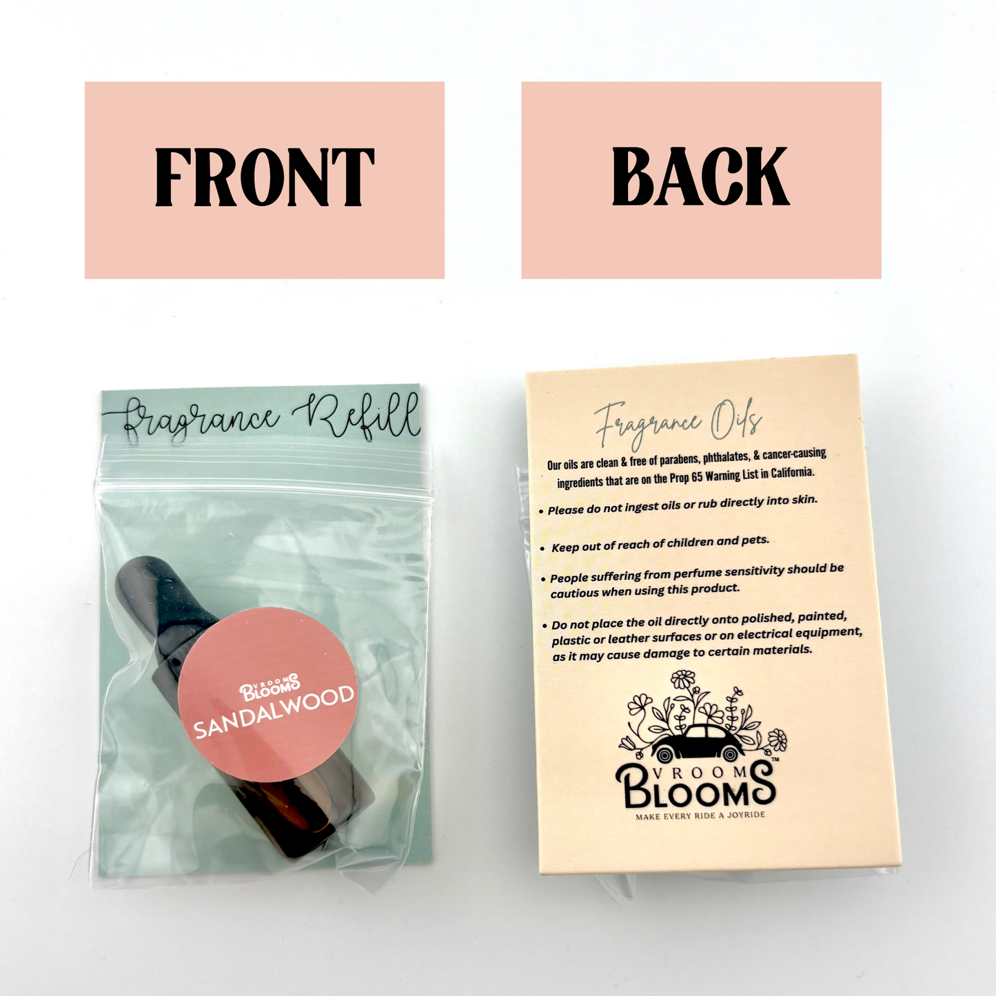 Plant Car Air Freshener Diffuser Refills - Refill Oils ONLY: *Pumpkin Creme Brulee*