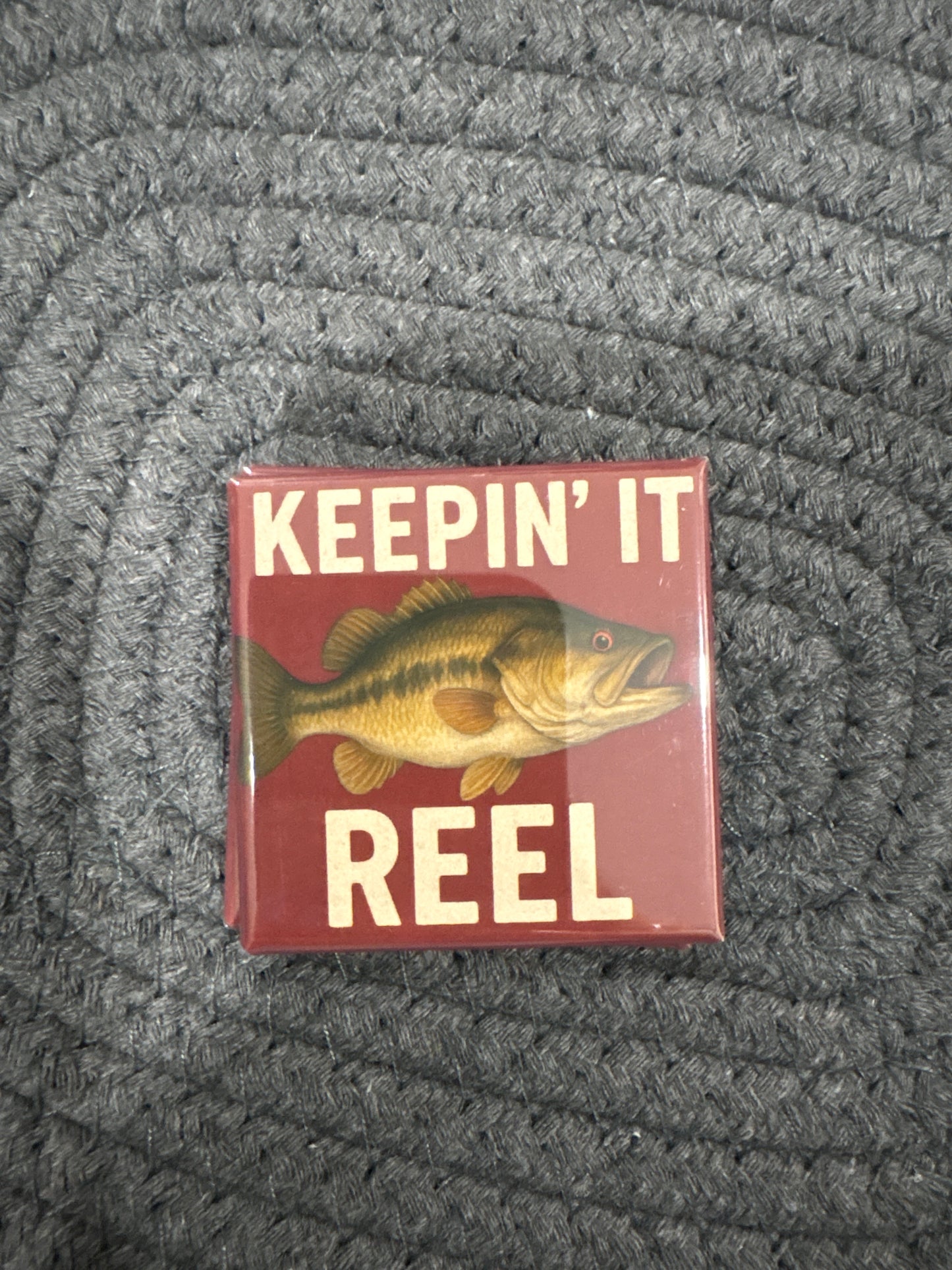 Keepin It Reel 2x2 Magnet