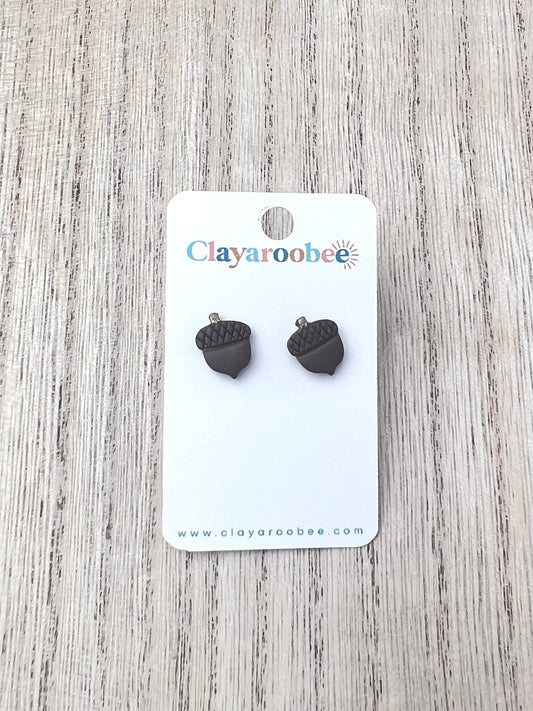 Acorn Stud Earrings