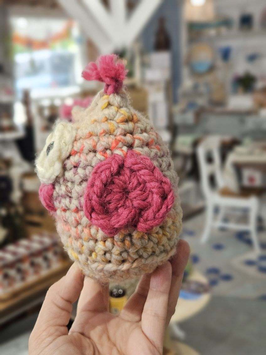 Pink Owl Crochet