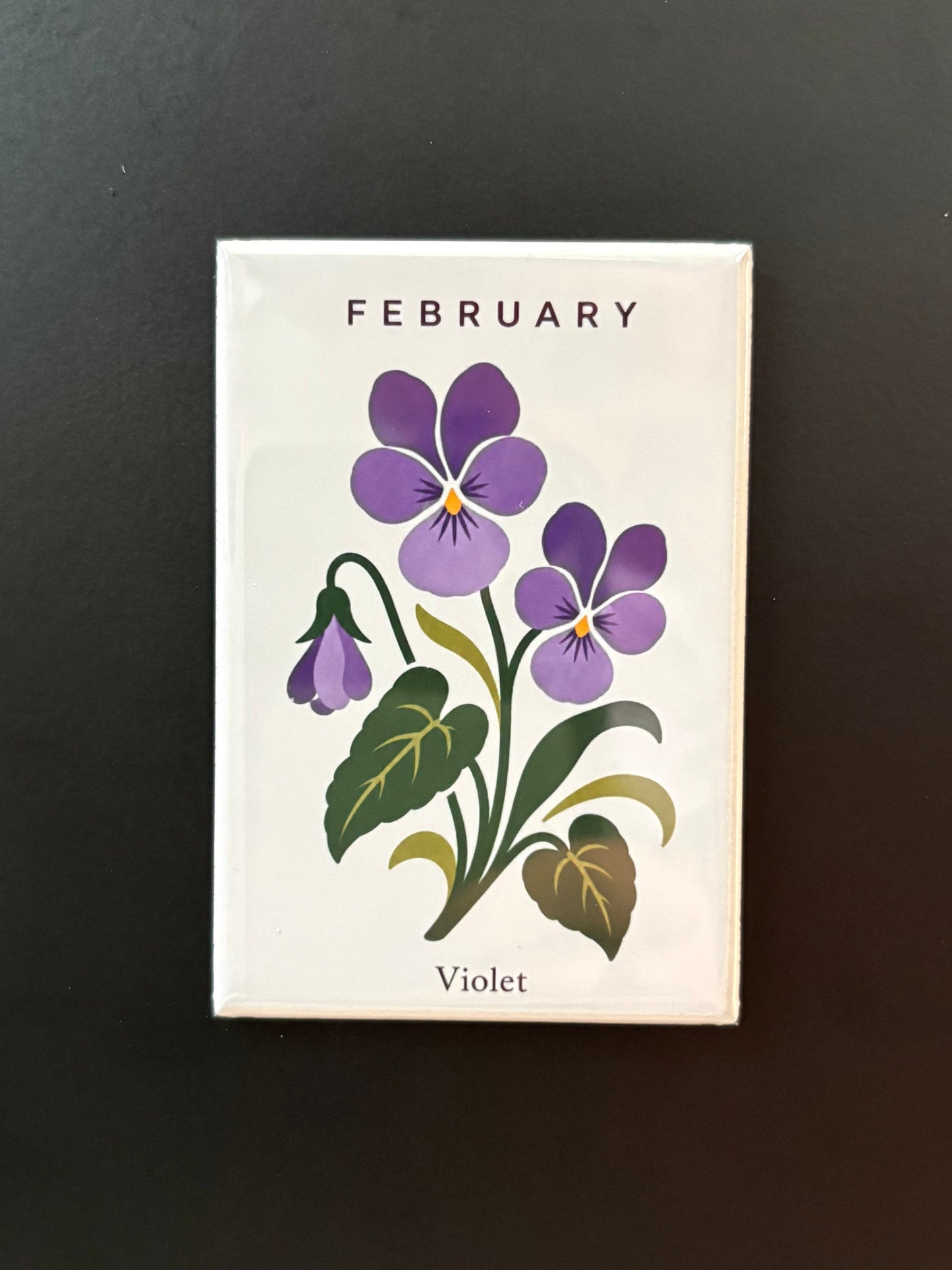 February- 2”x3” Magnet