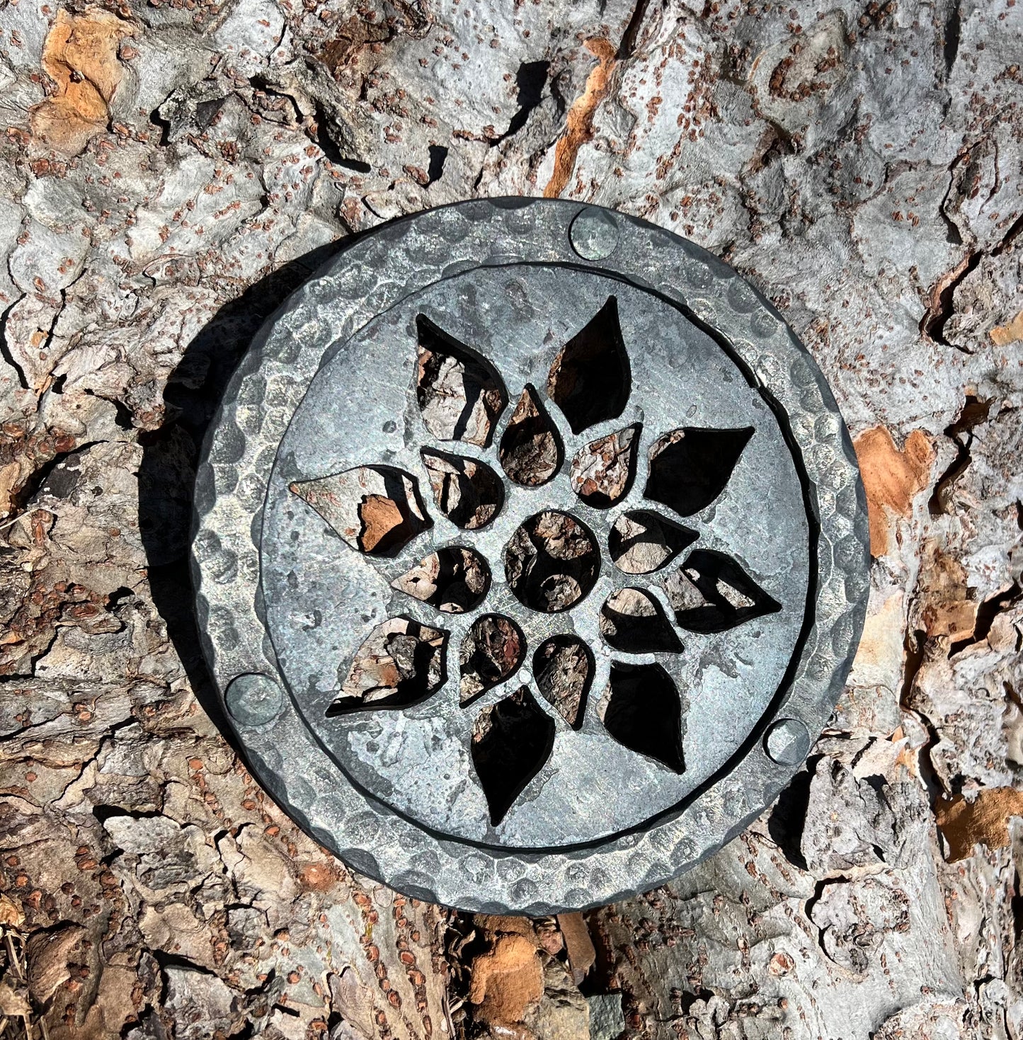 Forged Trivet - Blossom