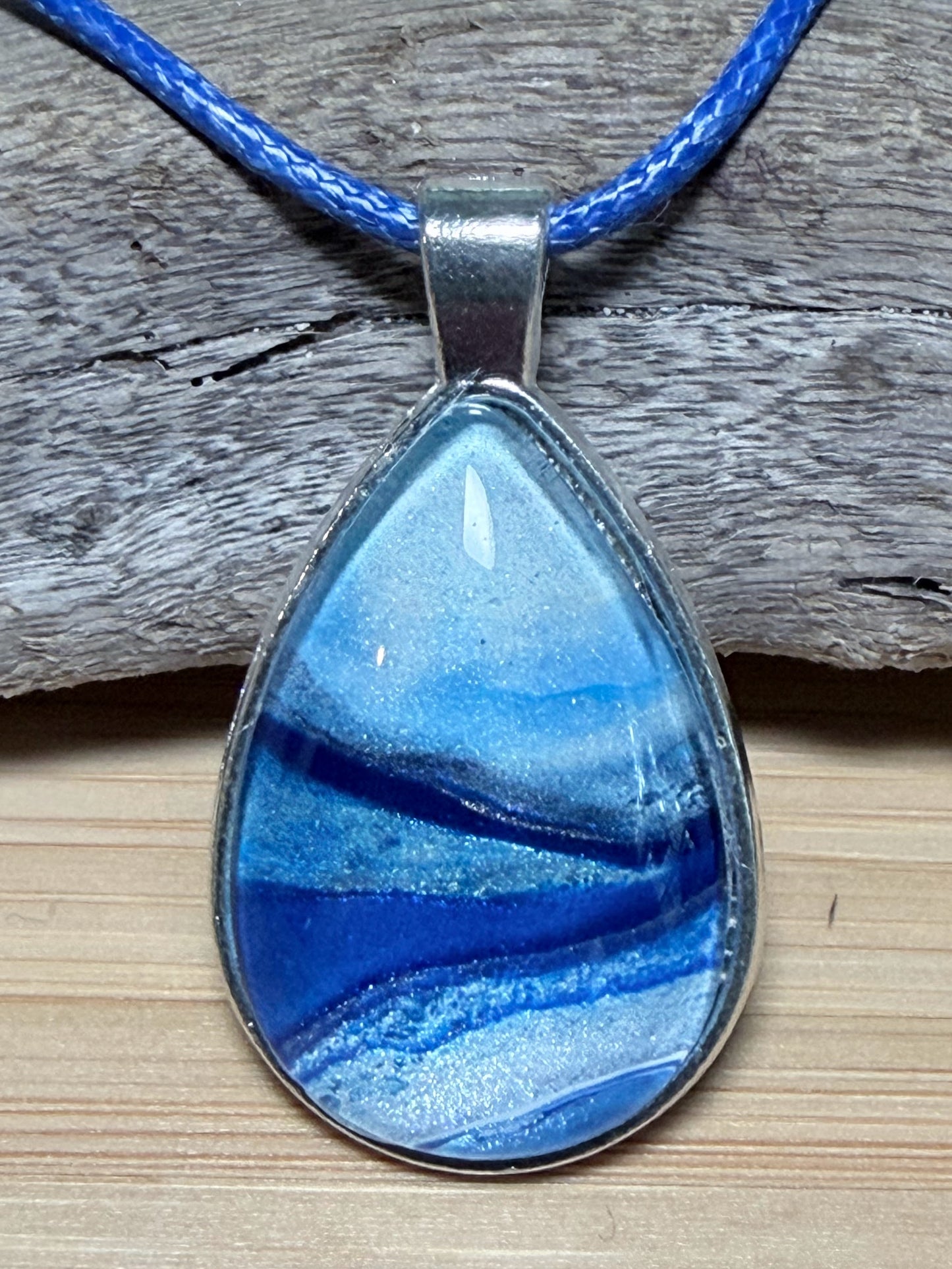 Fluid Art Necklaces