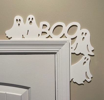 Boo Ghosts - Halloween Door Corner -