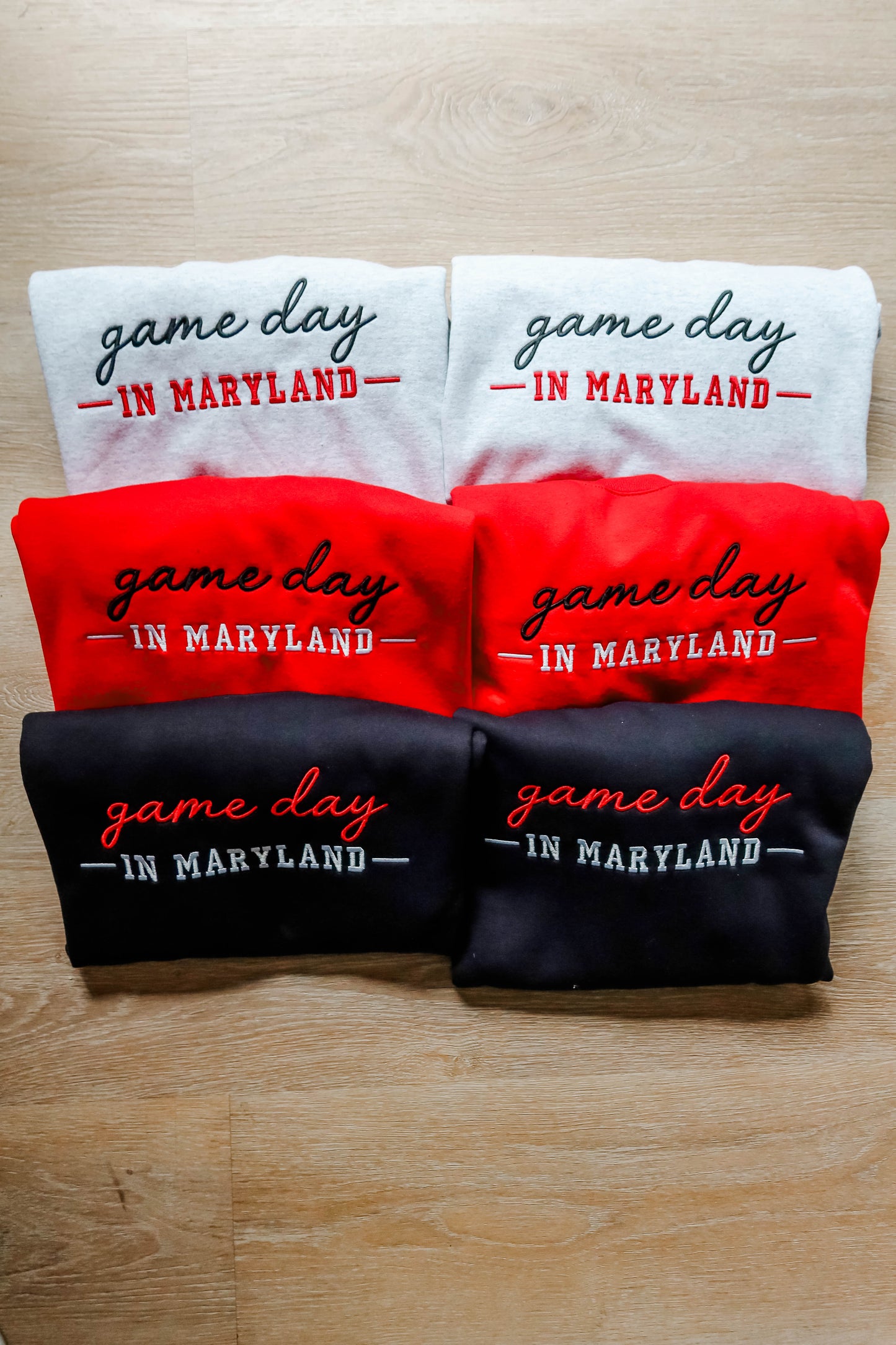 Game Day Crewnecks- Maryland