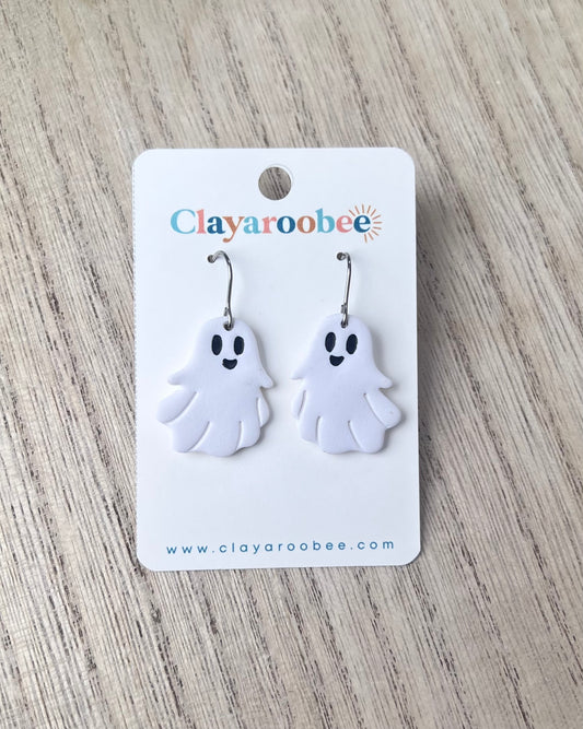 Flying Ghost Dangle Earrings