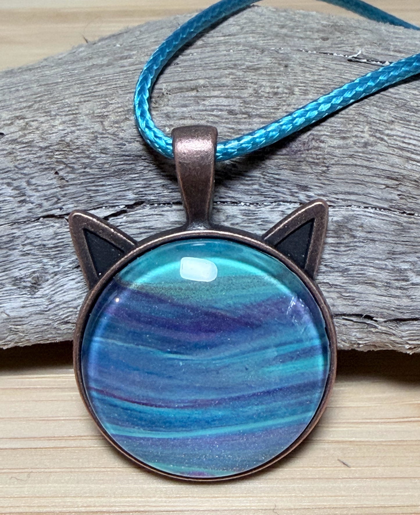 Fluid Art Necklaces