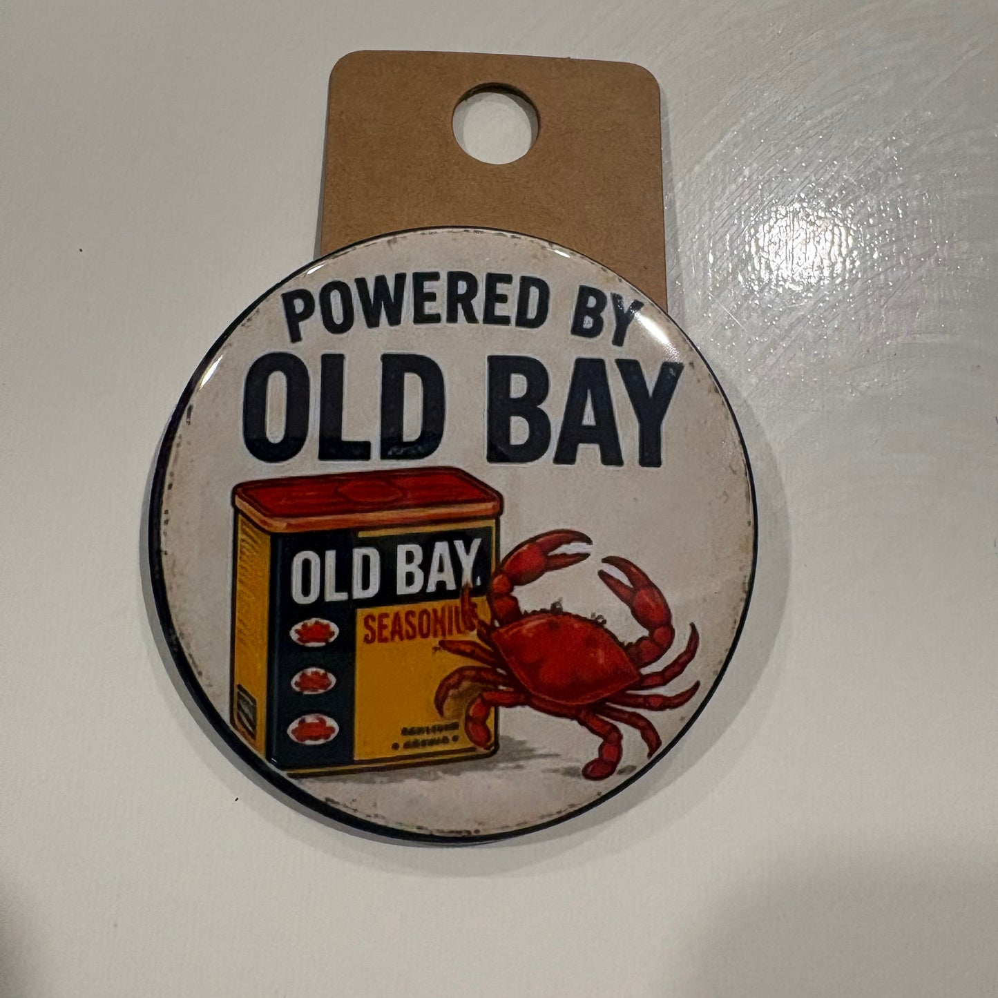 Powered By Old Bay - 2.5” Pin