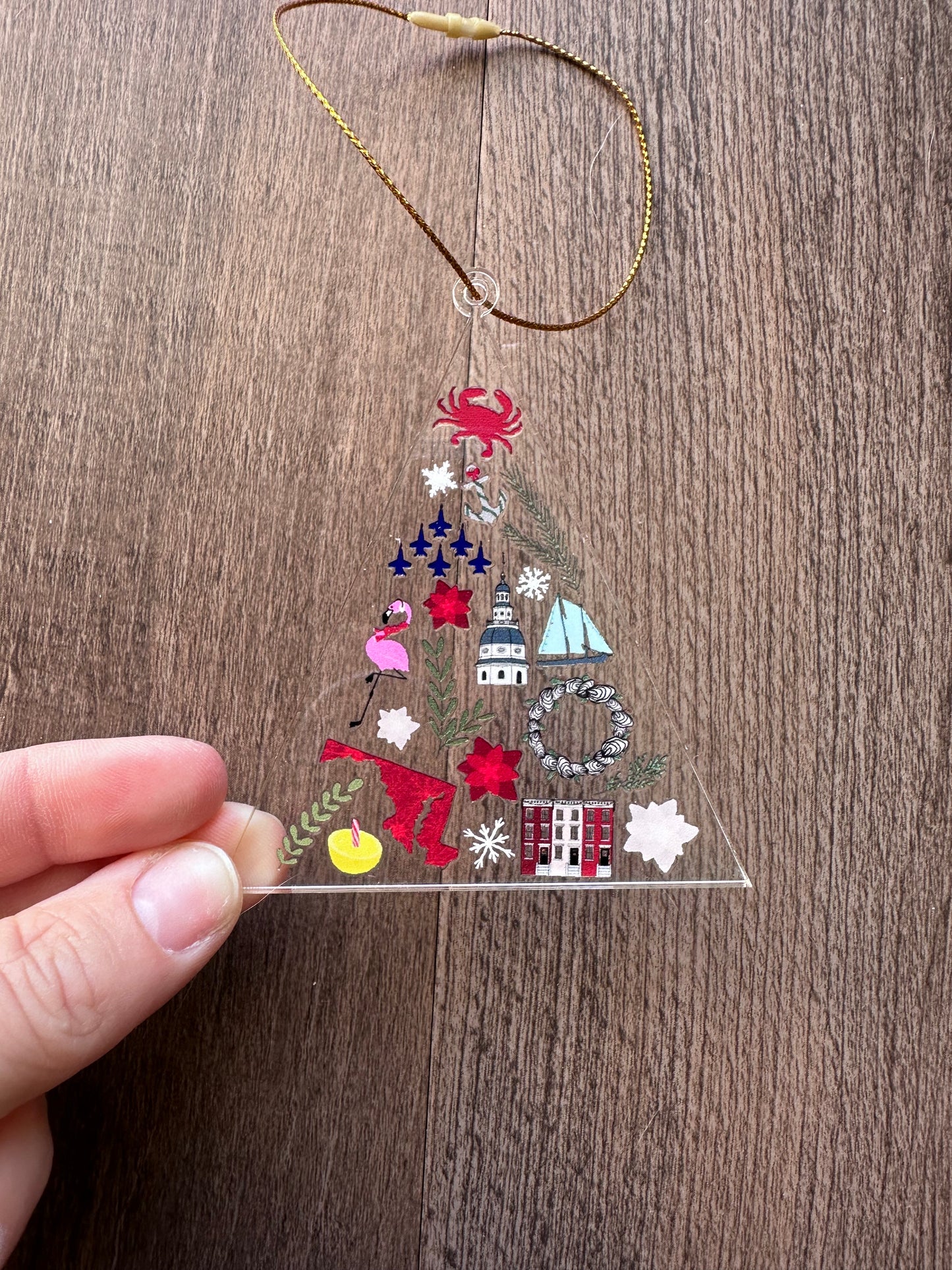 Double Sided Holiday Ornaments