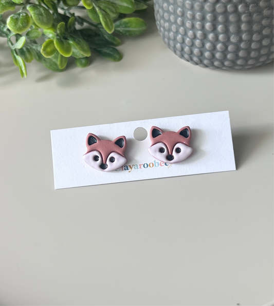 Foxes Stud Earrings