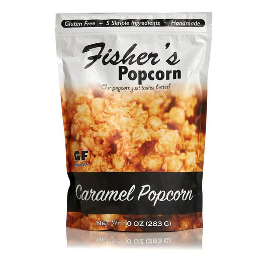 Fishers Popcorn - caramel, old bay, white cheddar