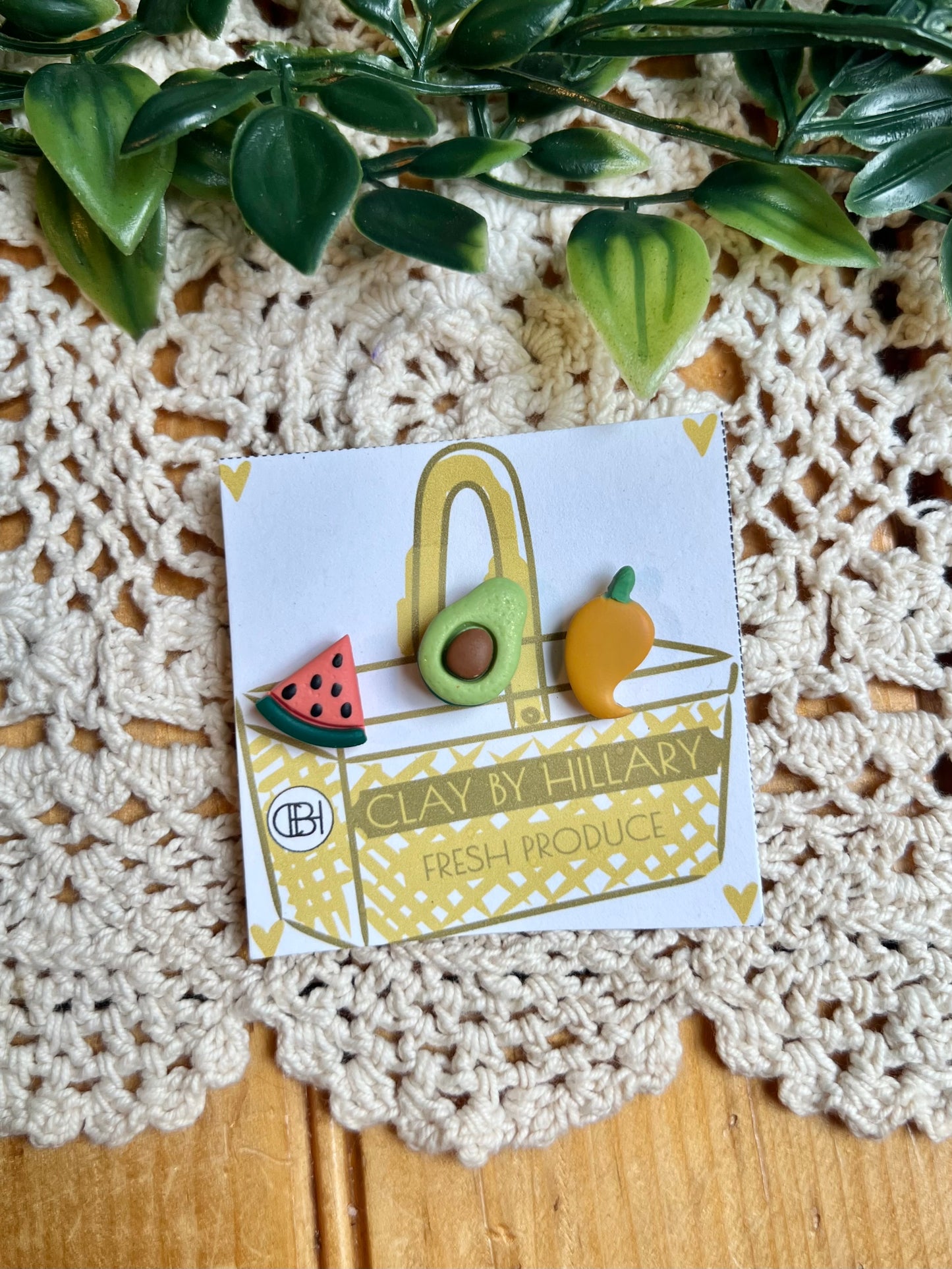 Polymer Pins by Hillary