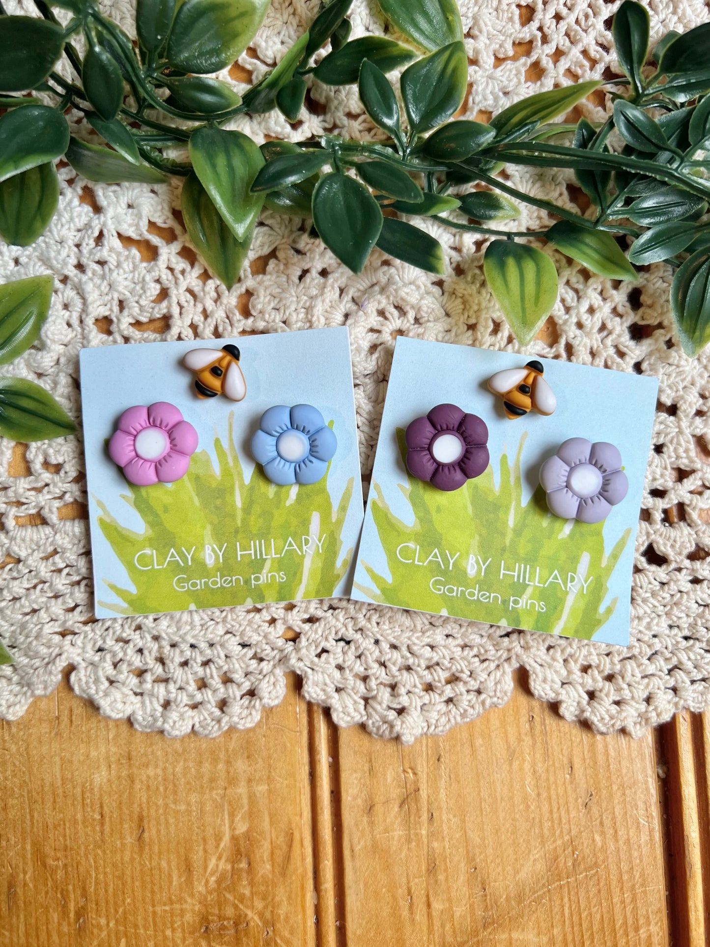 Polymer Pins by Hillary