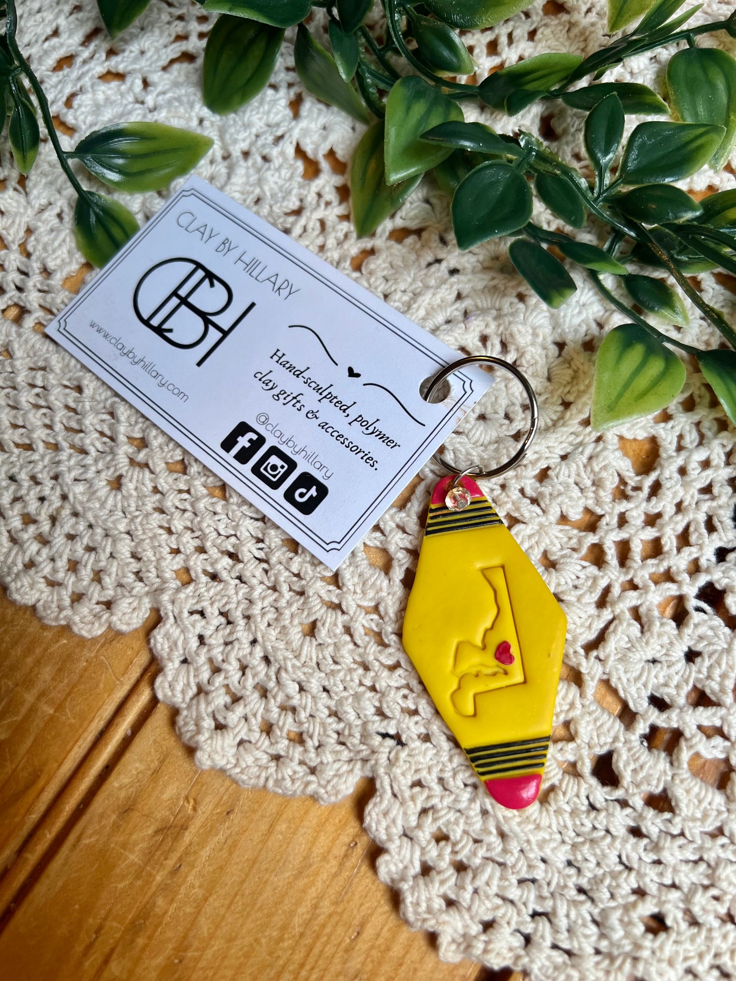 Polymer Keychains by Hillary
