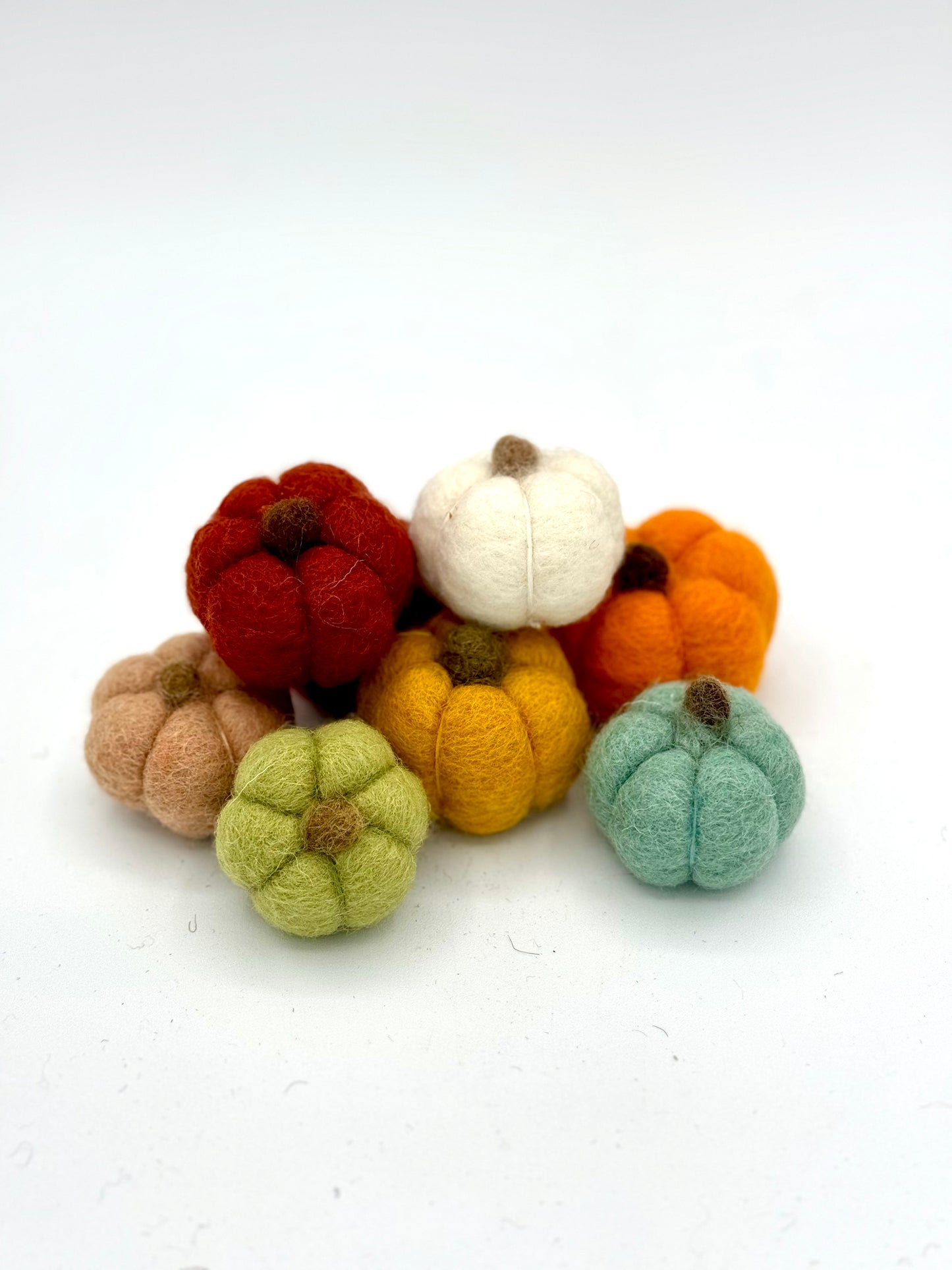 Felted Pumpkins