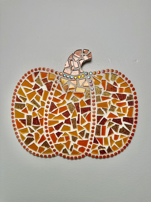 Orange Pumpkin Mosaic (NEW)