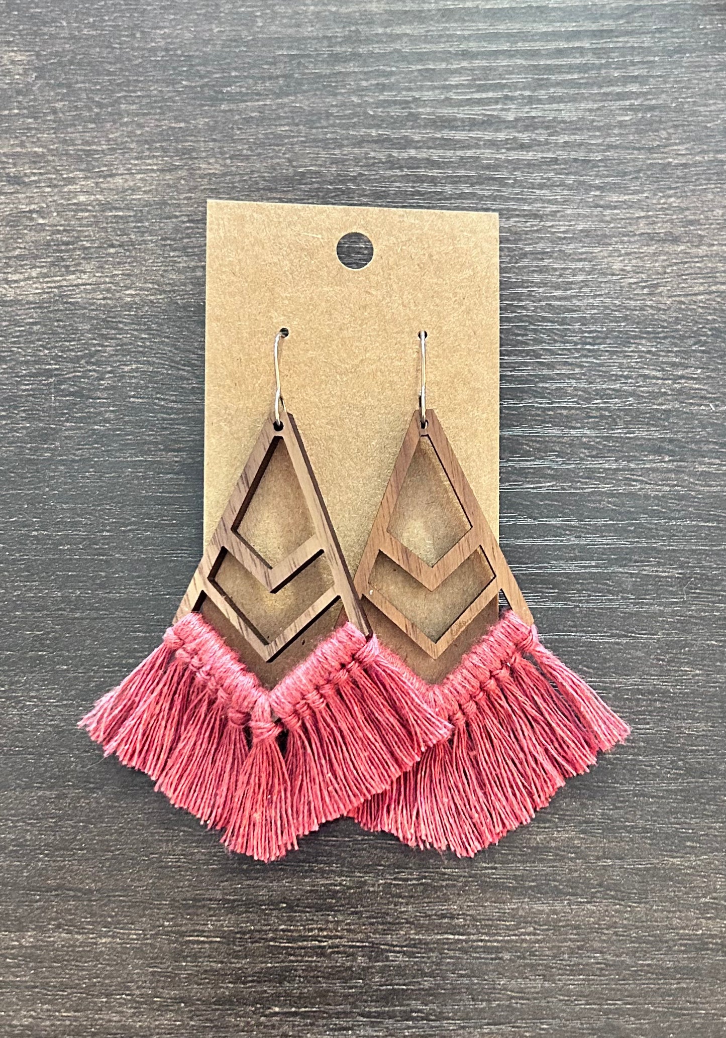 Macramé Dangle Earrings