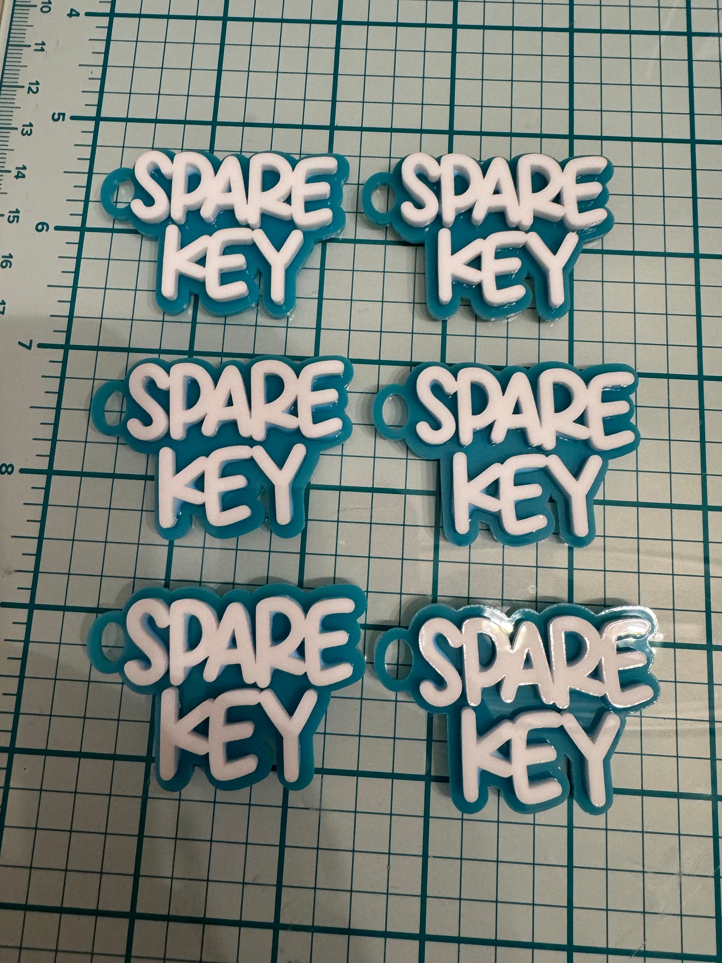 Spare Key Small Keychain