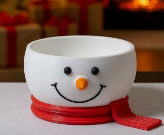 3D Snowman Bowl