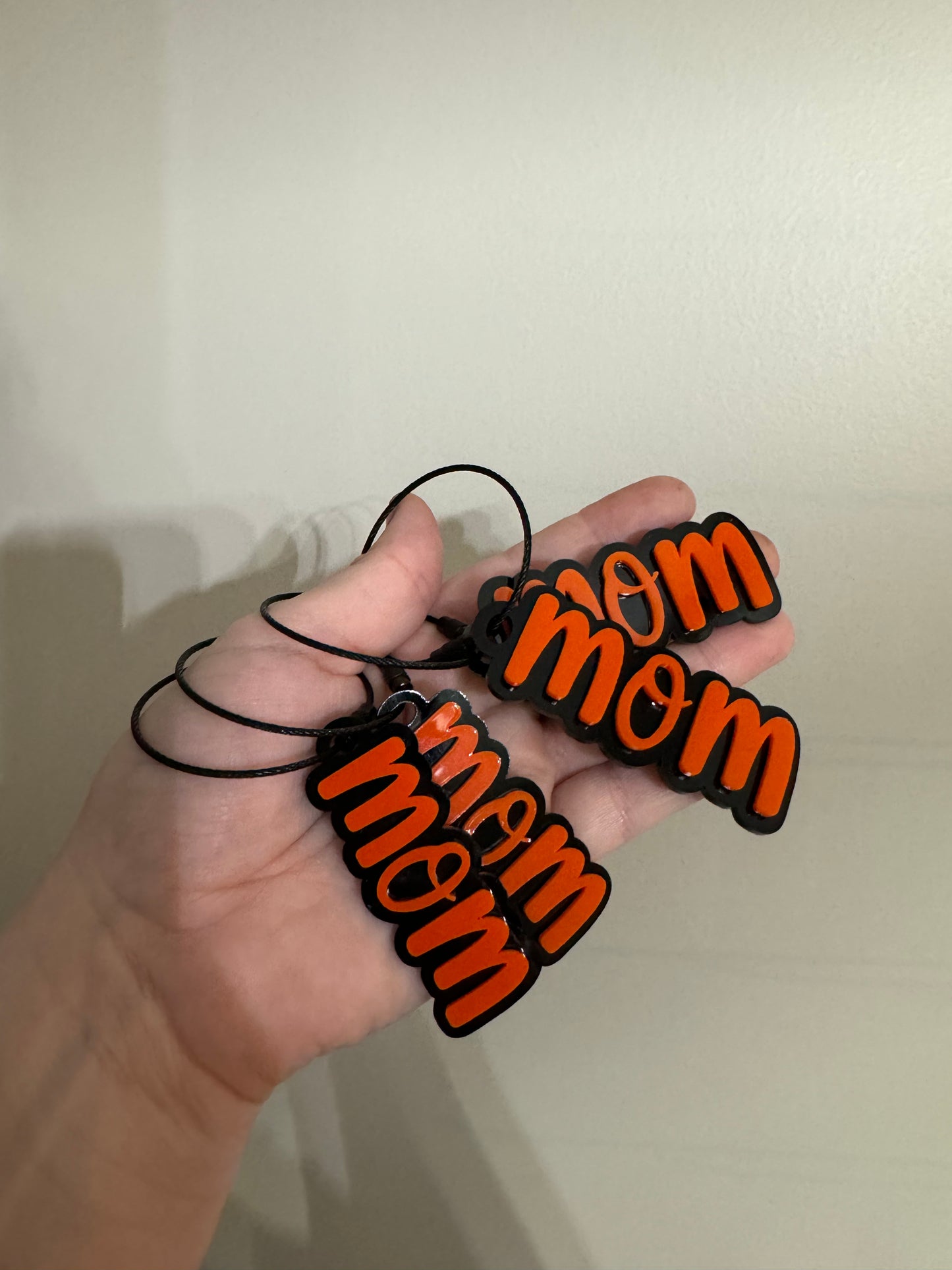 Mom Orioles Small Keychain