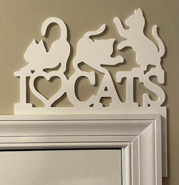 I Love Cats Door Corner (SC-02)