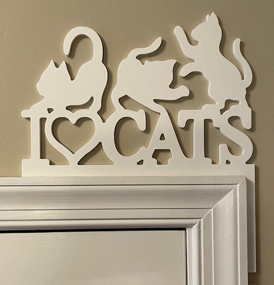 I Love Cats Door Corner (SC-02)