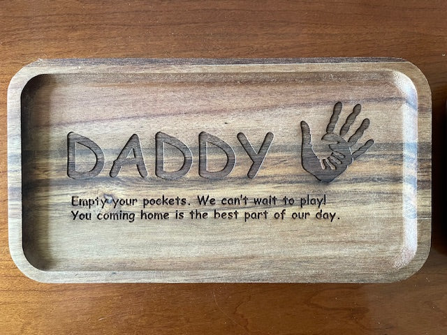 Daddy Valet Tray