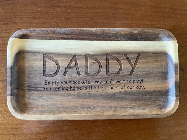 Daddy Valet Tray