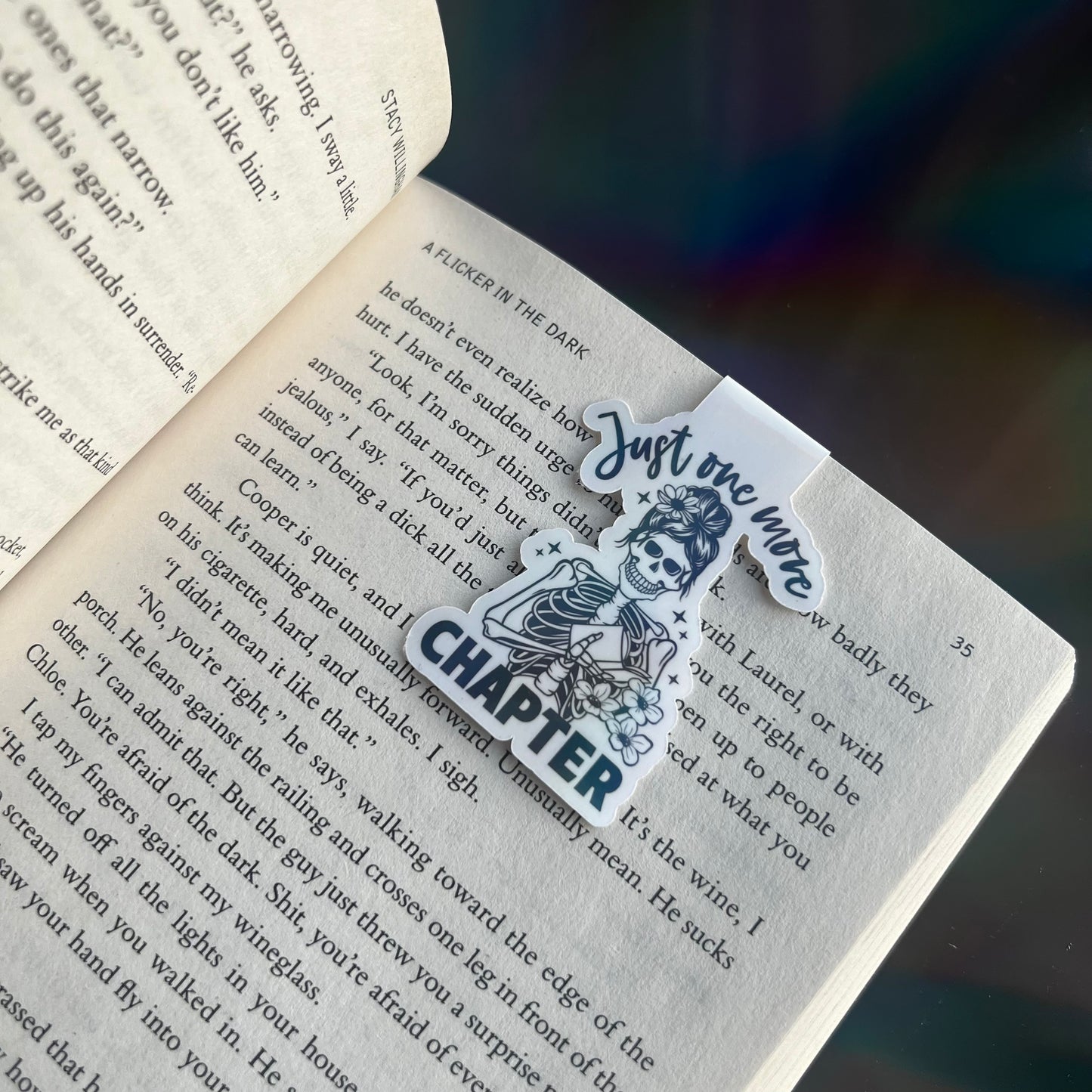 One More Chapter Bookmark